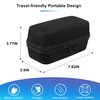 BOVKE Carrying Case for Anker 737 Power Bank (PowerCore 24K) Portable Charger 24,000mAh 3-Port 140W Anker 737 Travel Bag, Extra Mesh Pocket for Anker 737 Battery Charging Cables, Black (Case Only)
