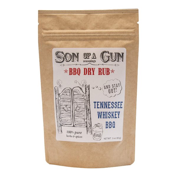The Spice Hut Son Of A Gun, Tennessee Whiskey Seasoning, 3 Ounce