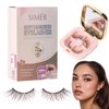 Soft Magnetic Eyelashes, Magnetic Eyelashes Without Eyeliner, Natural Look Reusable Dual Magnetic Lashes with Applicator, No Glue & No Makeup Remover Needed, Style 03