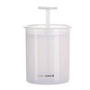 Katartizo White Foam Cup Whip Bubble Maker Home Travel Face Washing Facial Cleanser Foaming Cup Skin Care Foam Maker Portable Cleanser Foam Maker Facial Cleansing Washes