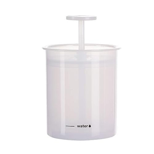 Katartizo White Foam Cup Whip Bubble Maker Home Travel Face Washing Facial Cleanser Foaming Cup Skin Care Foam Maker Portable Cleanser Foam Maker Facial Cleansing Washes