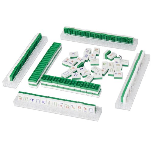 Larcele Micro Building Blocks Set, DIY Mini 3D Building Toy Bricks,498 Pieces KLJM-09 (Mahjong)