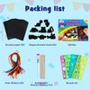 ZMLM Scratch Paper Art Set for Kids: Rainbow Magic Scratch Off Art Craft Supplies Kit Birthday Party Toy 3 4 5 6 7 8 9 10 Year Old Boys Girls Gift Christmas Holiday Activity Craft Gift