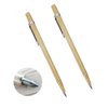VebaCidi Metal Scribe Tool, Set of 2 Pieces, Tungsten Carbide Tip Scriber, Engraved Pen for Glass/Wood/Ceramics/Gold