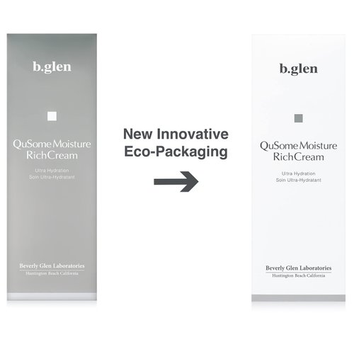 ビーグレン b.glen QuSome Moisture Rich Cream (30g/1.06oz.) Advanced anti-aging night cream and rich emollience