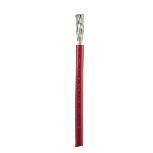Ancor 1115-FT Red 8 Awg Battery Cable - Sold By The Foot