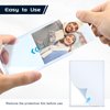 15 Pack Top Loads for Cards 3"x4" Hard Plastic Card Sleeves Baseball Card Protectors Hard Plastic Sports Card Holder for Trading Cards, Baseball Cards, Game Cards