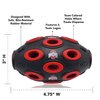 Pets First NCAA Ohio State Buckeyes Football Treat Dispensing Toy for Dogs and Cats, Rubber Ball Dog Toy, Interactive Fun Dog Treat Toy, Natural Rubber Dog Feeding Toy