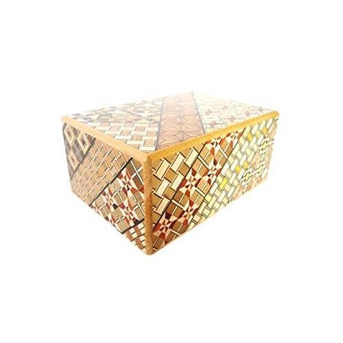 Yosegi Puzzle Box 4 Sun - 7 Steps