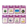 Arabic English Alphabet Talking Flash Cards for Kids, Learning Arabic Letters, 224 Basic Sight Words, Arabic Learning Toys for Toddlers