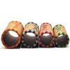 L LIKED Preformed Coin Wrappers Rolls (128 Assorted) - Quarters, Pennies, Nickels and Dimes