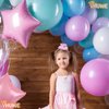 Pink Star Balloons 18 Inch, 10 Pcs Candy Pink Star Shaped Mylar Helium Foil Metallic Balloon for Birthday Party Decorations Baby Shower Wedding Anniversary Backdrop Girls Party Supplies