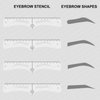 Guapa Eyebrow Shaper Ruler Kit for Beginners – Precision Brow Shaping Tool for Perfectly Aligned Eyebrows – Easy-to-Use DIY Grooming Kit (Eyebrow Template)