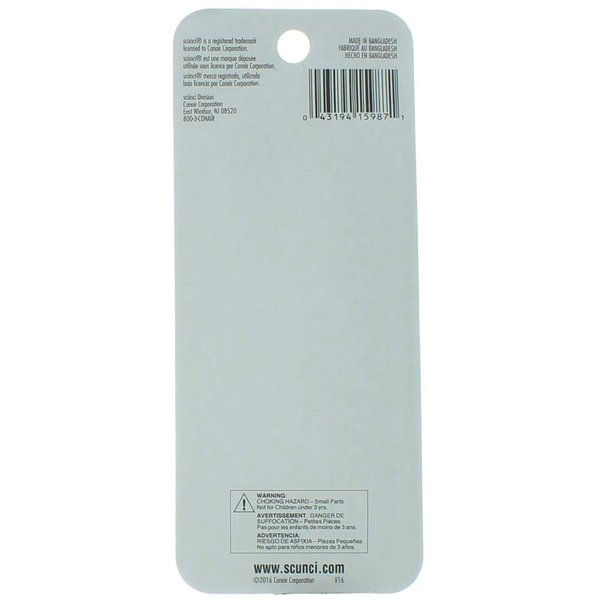 Scunci Mini Oval Jaw Clip, 0.8 Ounce