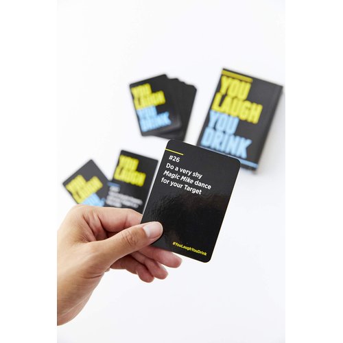 You Laugh You Drink - The Drinking Game for People Who Can't Keep a Straight Face [A Party Game]