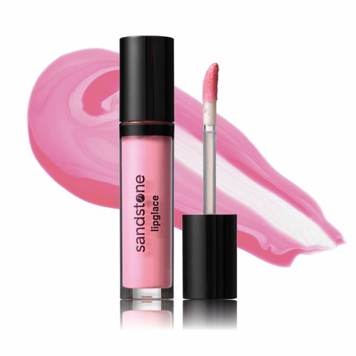 Sandstone Scandinavia Lipglace - Pinky Promise - Hypoallergenic Vegan Lip Gloss - Fragrance Free & Allergy Certified - Non Sticky & Moisturizing Lipgloss Pink - Anti-Aging Hydrating Lipgloss