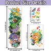 Leesgel 66 Sheets Full & Half Arm Temporary Tattoos Sleeves for Kids, Mixed Size Fake Tattoo Stickers with Dinosaur/Cars/Mermaid, Hawaiian Party Faovrs Supplies