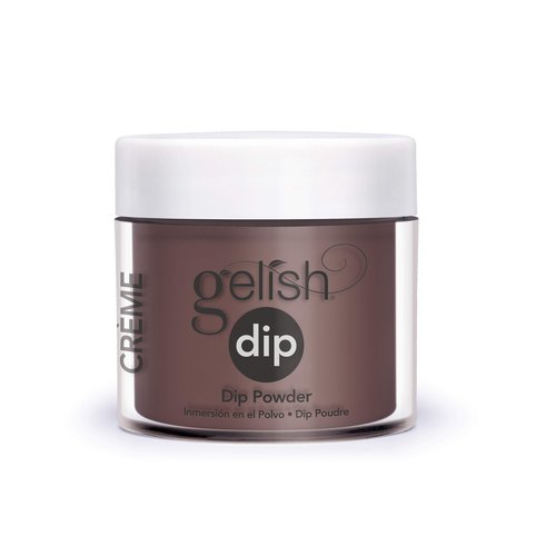 Gelish Powder Dip Collection (Pumps Or Cowboy Boots?) Brown Nail Dip Powder, Brown Nail Powder, Dip Powder Colors, 8 ounce