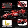STEM Toy Building Toys Gifts for Age 5, 6, 7, 8, 9, 10, 11, 12 Years Old Kids Boys Girls, 2 in 1 Remote Control Racing Car Building Blocks, 351 Pcs DIY Building Kits, Engineering Construction Toy