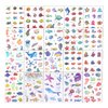 20 Sheets Ocean Creature Temporary Tattoos, Multi-Style under the Sea Whale Jellyfish Starfish Ocean Animal Temporary Tattoos for Kids Beach Party Decorations Supplies