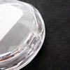 3pcs Clear Acrylic Round Eyelash Boxes Empty False Eyelashes Storage Case Plastic Lash Case for Women Girls Lash Container