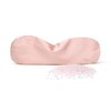 KISMETICS - Natural Rose Quartz Weighted Eye Pillow for Relaxation, Sleeping, Yoga, SPA and Travelling, Cooling Eye Pillow, Reusable and Good Relaxation Gift for Women(Rose Quartz)