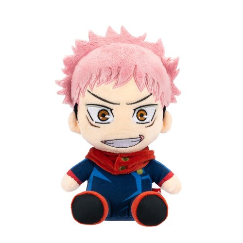 Total Anime Yuji Itadori - 8-Inch Scale Super Soft Plush with Authentic Details from Jujutsu Kaisen