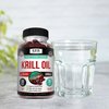 Kaya Naturals - Antarctic Krill Oil 500mg with Omega 3, EPA, DHA and Astaxanthin Supplement - Brain, Heart and Joint Health Vitamin - Heart Health Supplement - 30 Sofftgels