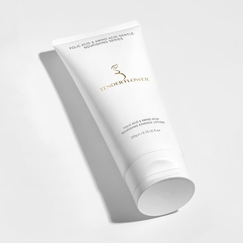 TENDER&#39;FLOWER Body Lotion with Folic Acid,Stretch marks cream,Hyaluronic acid body lotion,Shea bu...