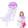 KAYBOBEZK Jellyfish Plush, Jellyfish Stuffed Animal Toy, Simulation Cute Purple Jelly Fish Plush Pillow Room Decor Toy, Unique Plush Gifts for Kids Cute