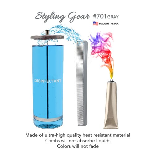 Styling Gear Heat Resistant Wide Tooth Comb Barber Hairstylist Hair Combs Hair Straightening Styling Hair Parting Comb 1 Pc. (XL Cutting Comb)