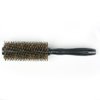 Round Hair Brush with Natural Boar and Nylon Bristles, 2 Inch Diameter Round Hairbrush - Blow Dry, Style, and Curl Hair (16 Rows)