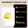 Minimo Lemon Drop Sleeping Mask Overnight Cream | Vitamin C Sleep Overnight Face Mask Skin Care & Lemon Peel Extract Face Moisturizer Brightening sleeping mask, Korean skin care, (1 oz) Travel Size