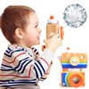 Magical Wooden Camera Kaleidoscope Toy Wooden Multi-Prisms Kaleidoscope Toy, Classic Game Educational Kaleidoscope Toys,Best Birthday Gift