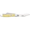 Case XX WR Pocket Knife Yellow Synthetic Medium Stockman SS Item #80035 - (3318 SS) - Length Closed: 3 5/8 Inches