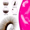 TDANCE Dark Brown Lash Extensions Colored Lash Extensions 0.03/0.05/0.07mm C/D Curl Premium Brown Lashes Salon Use Brown Eyelash Extensions(Dark Brown,0.05-C,8-15mm)