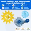 Magformers Magnets in Motion Accessory (20-pieces) Set Magnetic Building Blocks, Educational Magnetic Tiles Kit , Magnetic Construction STEM gear Toy Set