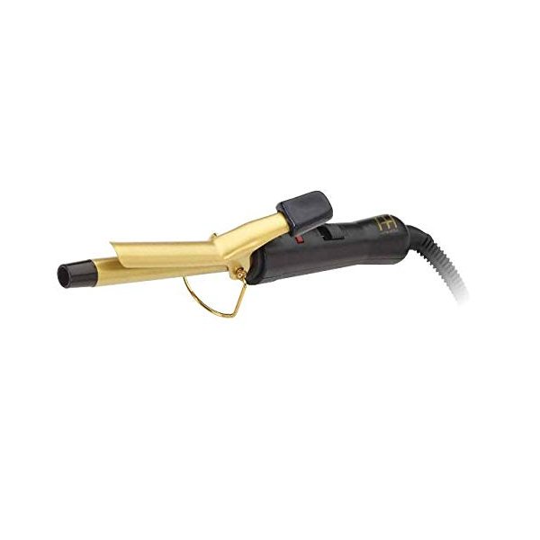 Curling Iron, 1/2", Hot & Hotter, Gold, Professional, New