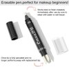 GHFCZOO Makeup Remover Eraser Pen - Quick Fix Corrector for Eyes, Lips, Face, Eyeliner & Mascara with 3 Replacement Heads