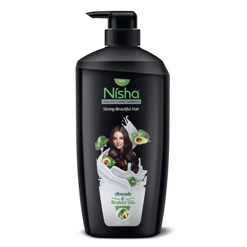 Nisha Almond & Olive Actives Shampoo For Smooth Soft Silky Hair, 21.97 Fl Oz