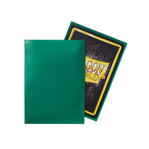 Dragon Shield Standard Size Card Sleeves – Classic Green 100 CT - MTG Card Sleeves are Smooth & Tough - Compatible with Pokemon, Yugioh, & Magic The Gathering Card Sleeves
