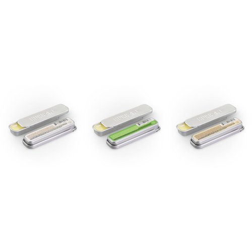 Hurraw! Coconut, Mint, Vanilla Lip Balm Slim Slider Tins, 3 Pack Bundle: Organic, Certified Vegan, Cruelty and Gluten Free. Non-GMO, All Natural Ingredients. Bee, Shea, Soy and Palm Free. Made in USA