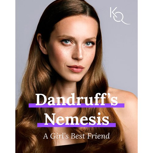 Keranique Anti Dandruff Shampoo for Women, Clinical, Gentle for Color Treated Hair, Best for Itchy, Dry Scalp, Clarifying Antidandruff Shampoo with Salicylic Acid - Adds Strength to Hair