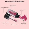 SUGAR Cosmetics Smudge Me Not Mini Liquid Lipsticks for Women | Transferproof & Waterproof | Lasts Upto 12hrs | Matte Lipstick - 01 Brazen Raisin (Burgundy)