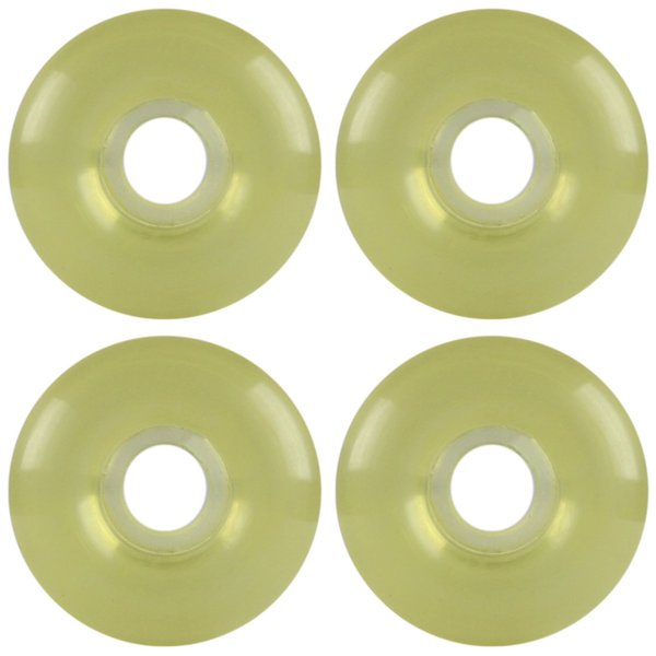 Dura Rollers 54mm Yellow Gel Skateboard Wheels