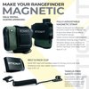 STICKIT Magnetic Strap for Hunting Rangefinder, Securely Attaches to Belt, Pack, Gear, Stand or Blind, Silent Hold with Metal Clip and Safety Cord - Rangefinder Not Included