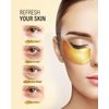 Maskiss 24k Gold Under Eye Patches (30 Pairs), eye mask, Collagen Skin Care Products, Eye Patches for Puffy Eyes, eye masks for dark circles and puffiness