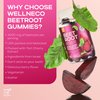 Beet Chews for High Blood Pressure 4000 mg - Beet Root Gummies with Tart Cherry Extract - Nitric Oxide Supplements - Support Cardio Health and Energy - No GMO, Pectin Based Beets - for Women and Men
