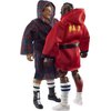 WWE Mr. T vs “Rowdy” Roddy Piper Elite Collection 2-Pack 6-in Action Figure with Boxing Robes & Swappable Hands, Posable Collectible Gift for WWE Fans Ages 8 Years Old & Up