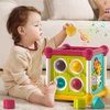 PANITU Baby Activity Cube Montessori Toys for 1 Year Old, Multi Sensory Shape Blocks, 6 in 1 Multifunctional Sensory Toys for Toddlers 1-3 Educational Learning Toys 1 Year Old Boy and Girl Gifts